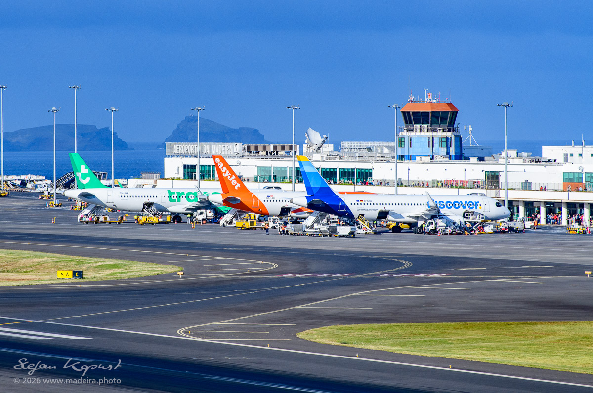 Flughafen Madeira mit nur einem Terminal