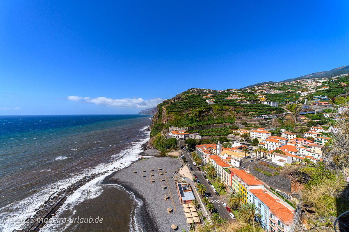 Bucht von Ponta do Sol nach Westen