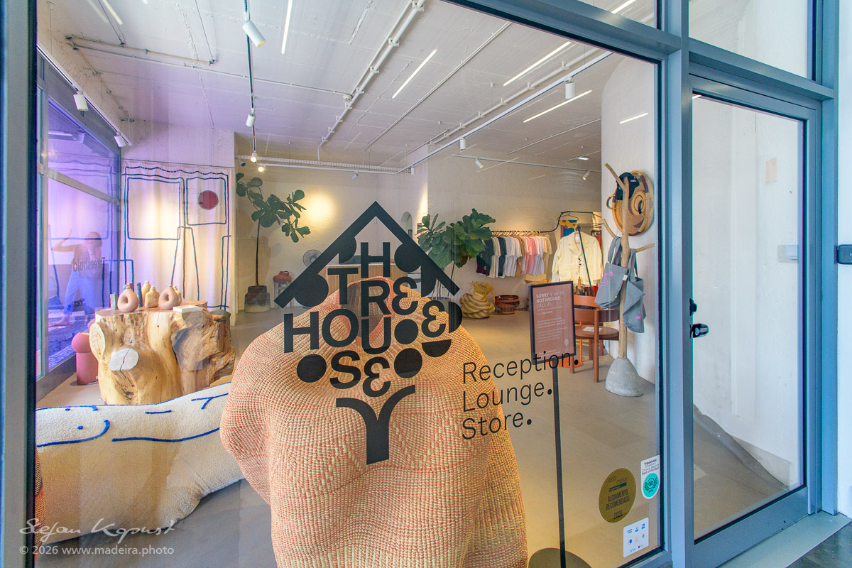 Reception Lounge Store des Three House Hotels in Funchal