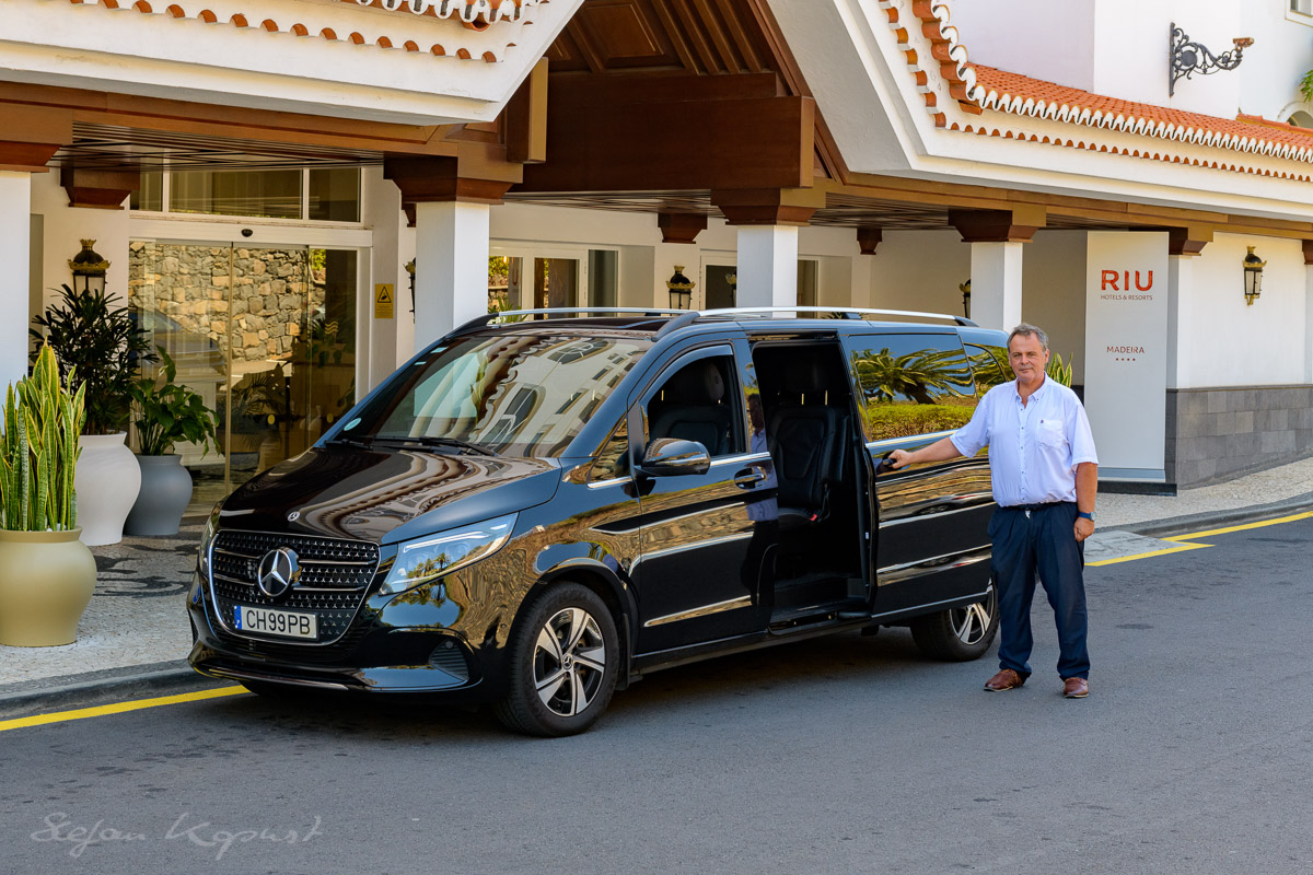 VIP Transfers von und nach Caniço de Baixo, wie hier beim RIU Madeira Hotel